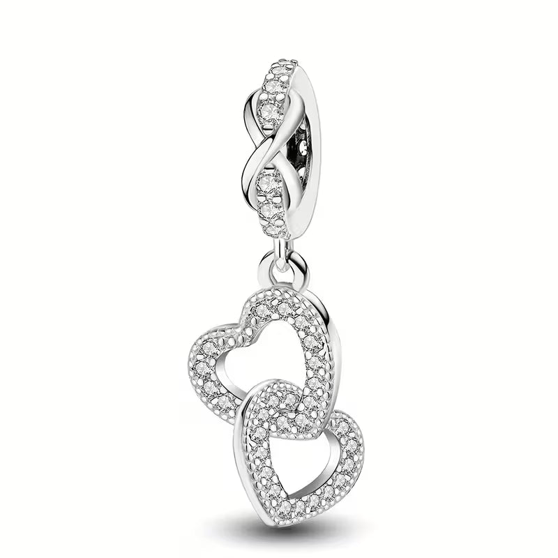 Infinite Love Interlocking Beads Pendant – DIY Jewelry Charm for Women