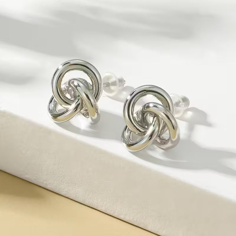 Stainless Steel Wrap Earrings for Women – Stylish & Durable Daily Wear Jewelry